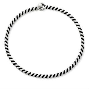 🌟RETIRED🌟 ORIGINAL James Avery 7” Twisted Hook Bracelet